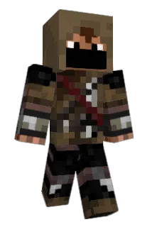 RacketRocker Minecraft avatar full body