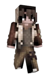 Rackune Minecraft avatar full body