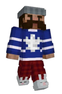 Racono Minecraft avatar full body
