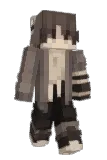 Racoonigain Minecraft avatar full body