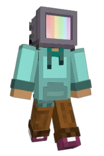 RadioStatic_ Minecraft avatar full body