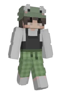 RadishGal Minecraft avatar full body