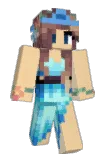 RaeBean Minecraft avatar full body