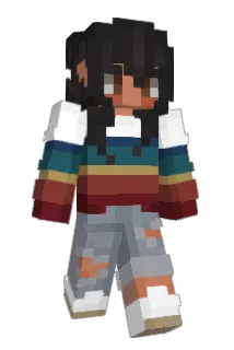 Raebeees Minecraft avatar full body