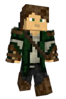 Raelzin25 Minecraft avatar full body