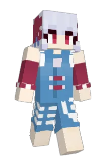 RafButt Minecraft avatar full body