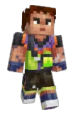 Rafacanalha Minecraft avatar full body