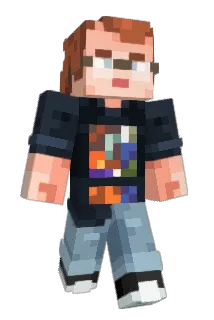 Rafessor Minecraft avatar full body
