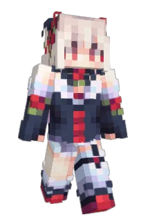 RaffiBedWars Minecraft avatar full body
