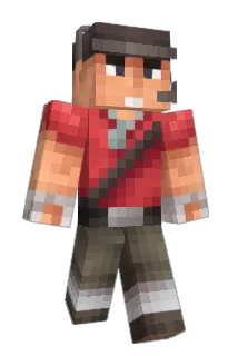 RageBlow Minecraft avatar full body