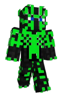 Ragequite Minecraft avatar full body