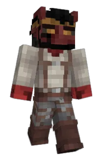 Rageshort Minecraft avatar full body
