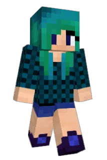 RagetimeGal Minecraft avatar full body