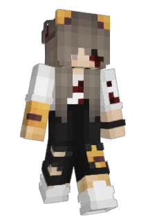 RaikiriTouka Minecraft avatar full body
