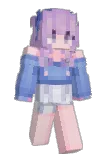 RainMelody Minecraft avatar full body