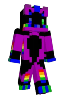 RainbowBud Minecraft avatar full body