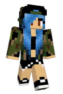 RainbowDJ1 Minecraft avatar full body