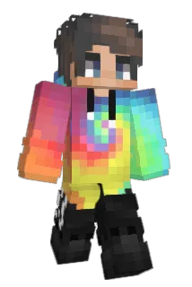RainbowDanger Minecraft avatar full body