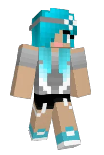 RainbowDolphin01 Minecraft avatar full body