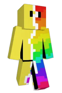 RainbowGold155 Minecraft avatar full body