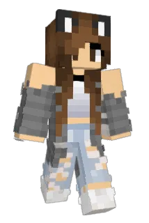 RainbowHeart101 Minecraft avatar full body