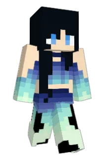 RainbowHeart285 Minecraft avatar full body