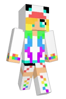RainbowKitten34 Minecraft avatar full body
