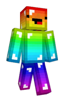 RainbowMan12 Minecraft avatar full body