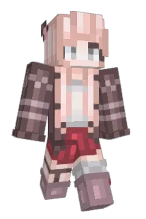 RainbowRachel27 Minecraft avatar full body