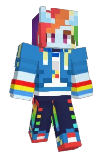 Rainbow_Star1 Minecraft avatar full body