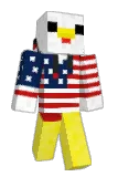 Rainbowful Minecraft avatar full body