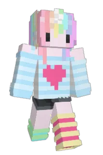 Rainekoo Minecraft avatar full body