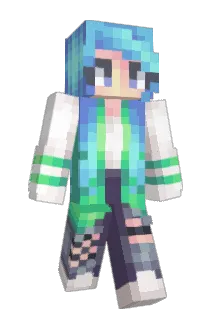 Rainguin Minecraft avatar full body
