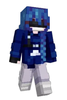 RainiiBlue Minecraft avatar full body