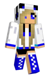 Raissabritto Minecraft avatar full body