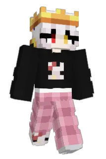 Raissinhaaa Minecraft avatar full body
