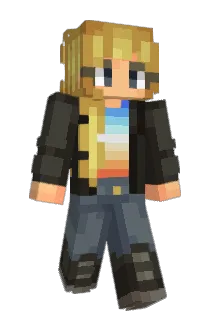 Raixel Minecraft avatar full body