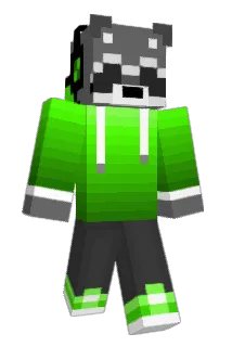 RakiTuki Minecraft avatar full body