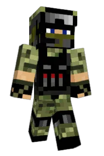 RamboMAC11 Minecraft avatar full body