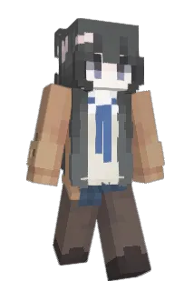 Ranpo Minecraft avatar full body