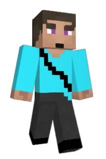 Rapied Minecraft avatar full body
