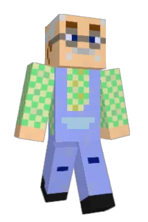 Rappertomate Minecraft avatar full body