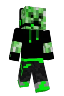 Rapping_Creeper Minecraft avatar full body