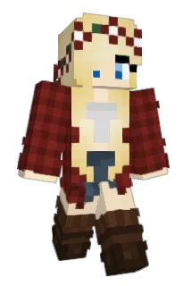 Rarwrawr Minecraft avatar full body