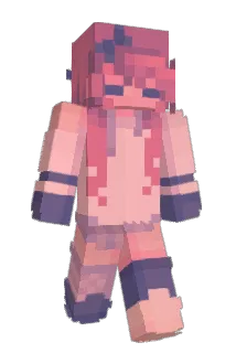 RaspberrySharky Minecraft avatar full body
