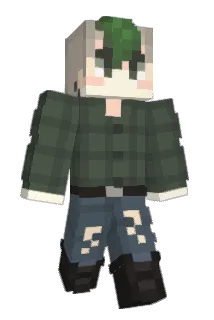Raspedore Minecraft avatar full body