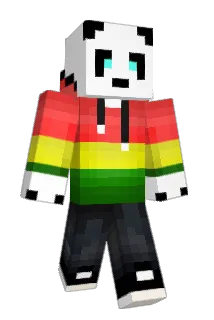RastaPanda_ Minecraft avatar full body
