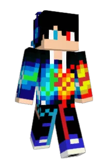 RavElectro Minecraft avatar full body