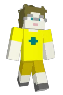 RavRaider Minecraft avatar full body