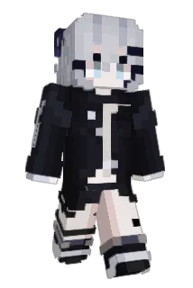 RavenGinDoctor Minecraft avatar full body